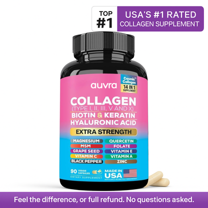 Auvra™ - Advanced Collagen Blend (14-IN-1)